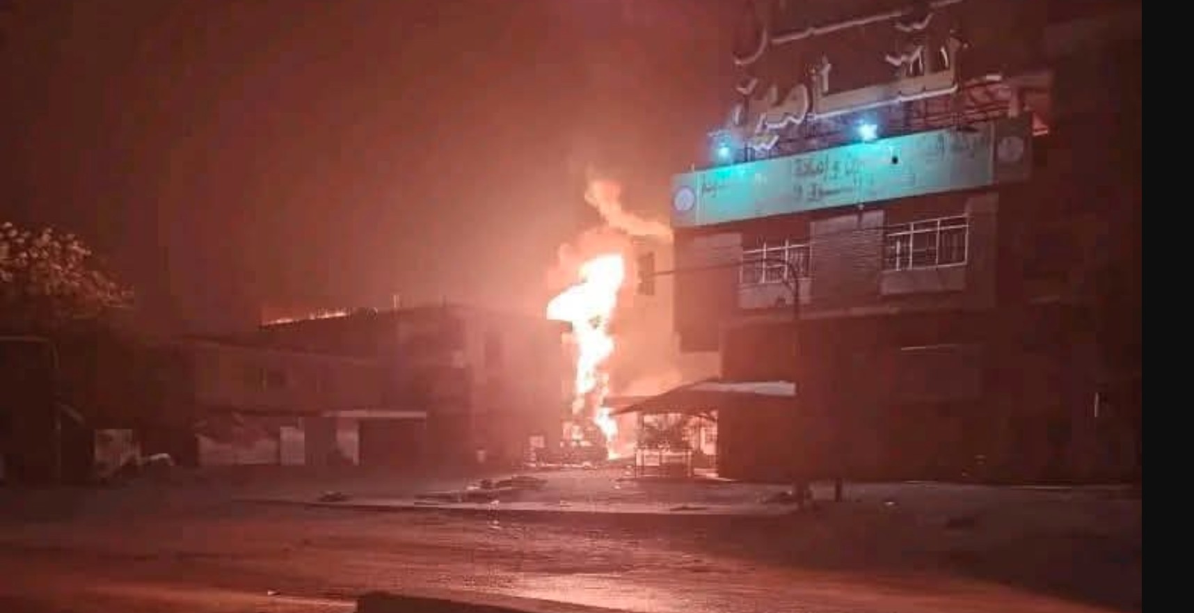 «تفاصيل جديدة تكشف ملابسات انفجار السوق المحلي في جنوبي الخرطوم»