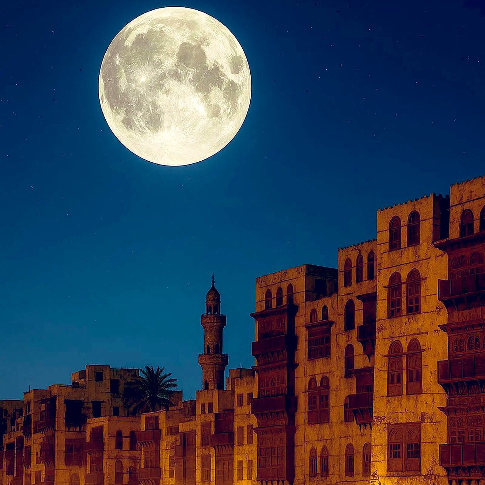 «نهاية عام مبهرة» القمر العملاق الأخير لهذا العام يتألق في سماء المملكة