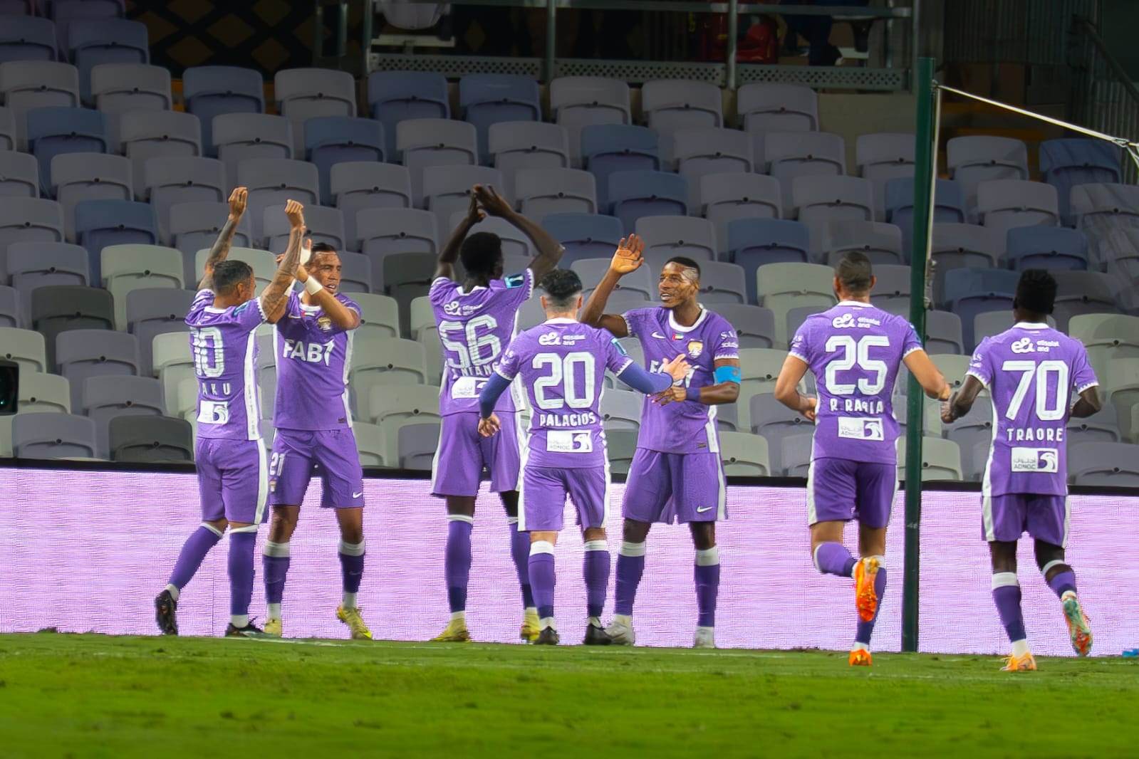 «مواجهة مثيرة: تشكيل العين لمواجهة النصر في ذهاب نصف نهائي كأس مصرف أبوظبي الإسلامي»