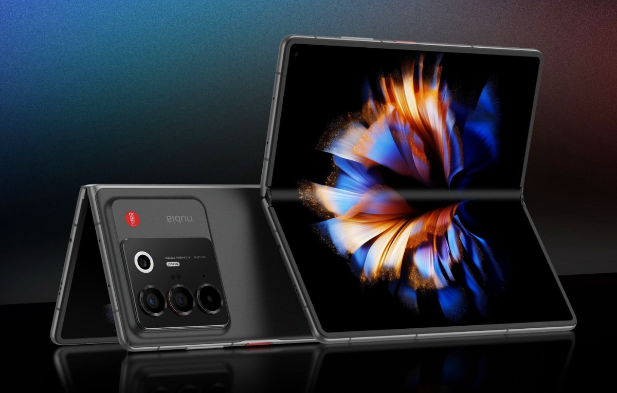 «استعد لتجربة جديدة» الكشف عن Nubia Fold الهاتف القابل للطي بمواصفات رائدة وبطارية ضخمة