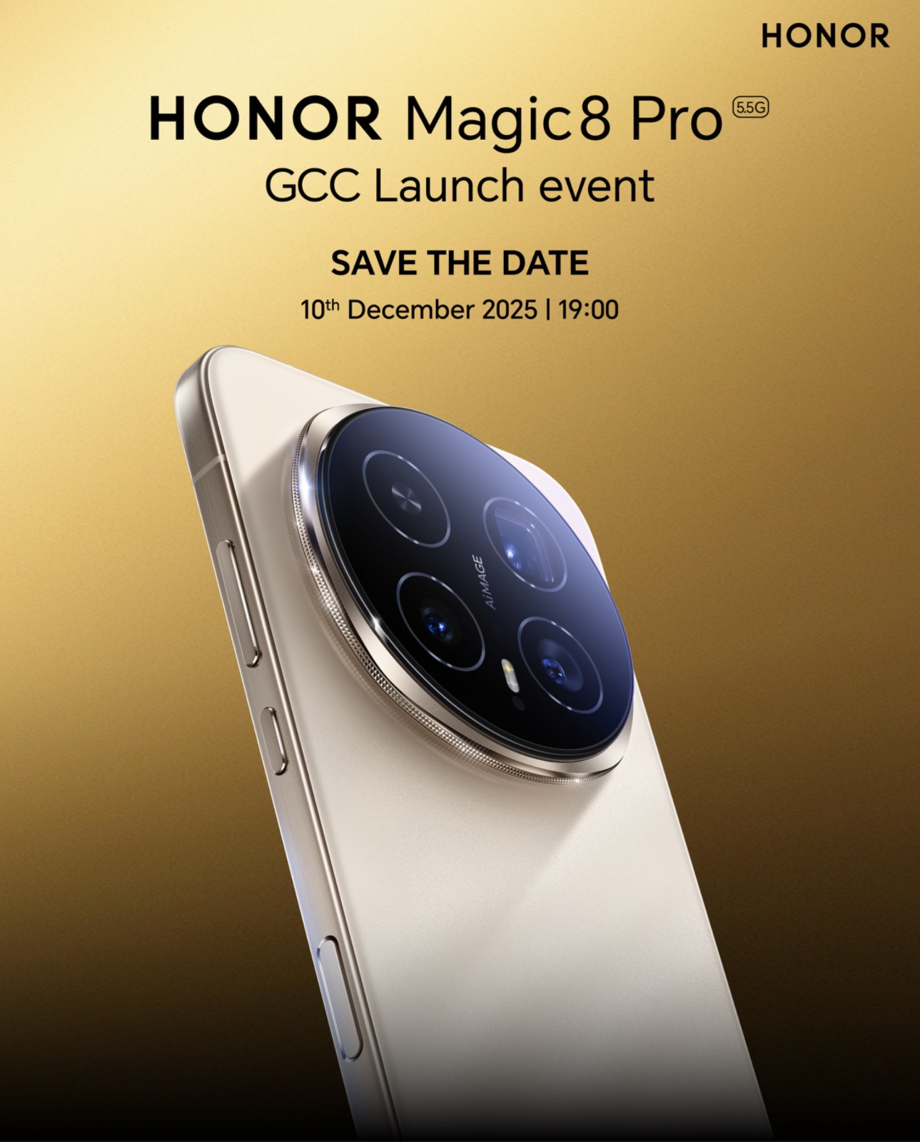 «إطلاق هاتف HONOR Magic8 Pro قريبًا، موجّه لجيل المبدعين الجدد» HONOR تُثير الحماس بإعلانها عن منتجها الجديد