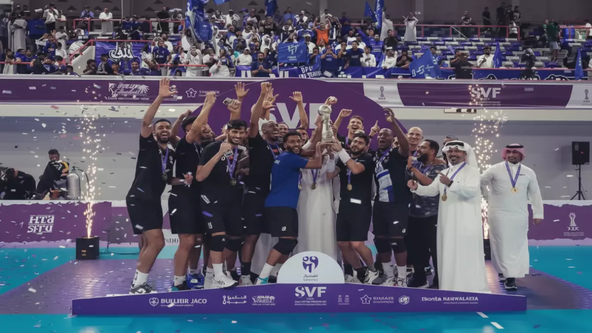 «نادي العلا يحقق إنجازاً تاريخياً بميداليته الأولى ويحدث تحولاً في كرة الطائرة بعد 35 عاماً»