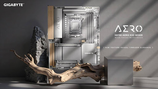 «ابتكار يجمع بين الجمال والأداء» X870E AERO X3D WOOD يعيد تعريف مفهوم الماذربورد بخامات طبيعية تضفي لمسة من الأناقة الخالدة