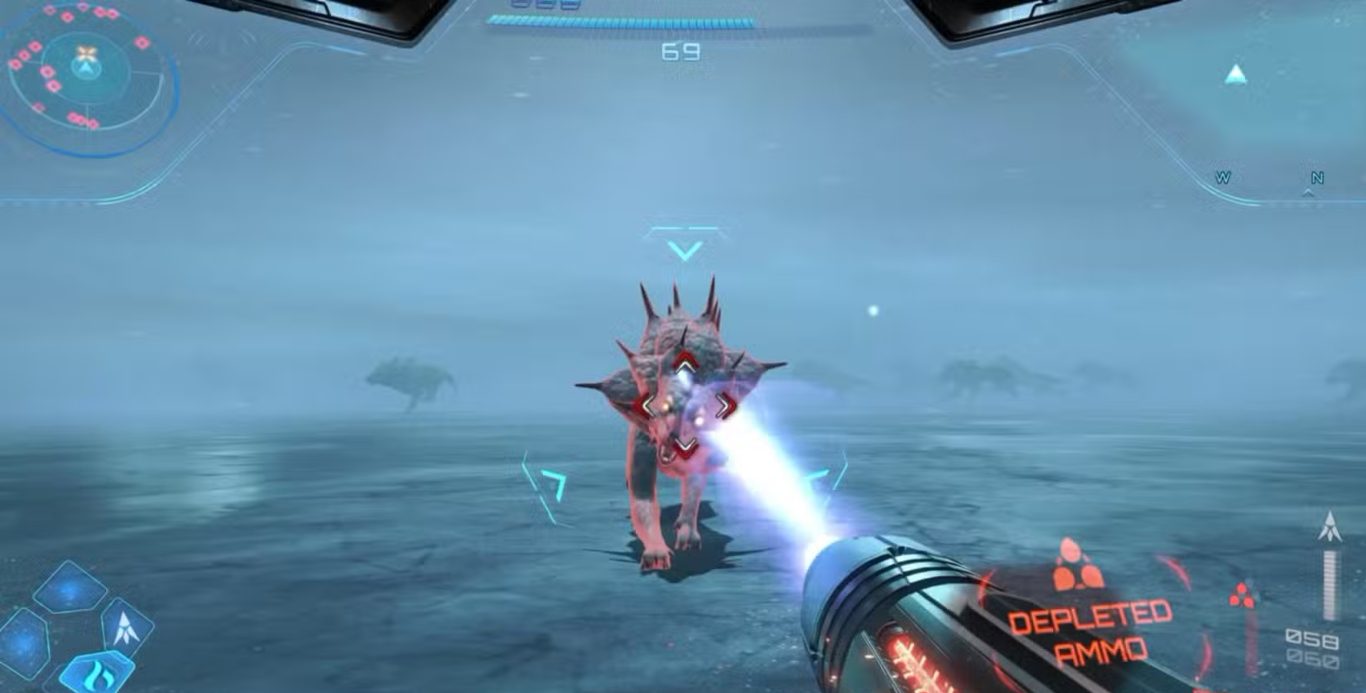 «استراتيجيات فعالة للتغلب على ذئاب الثلج في منطقة حزام الجليد في Metroid Prime 4»