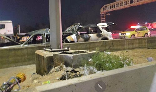 «مأساة في القطيف» مصرع مواطن نتيجة حادث تصادم مروع غرب المدينة